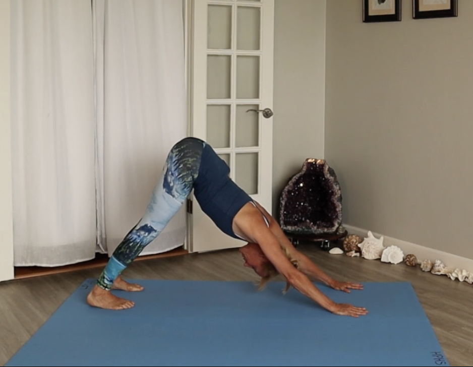 Representative preview: pose photo from the Yoga for PE Starter Kit card materials